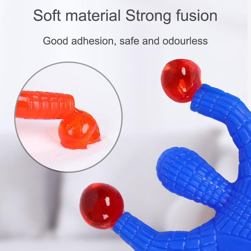 Art Creativity Sticky Wall Climbers, 1Pc Mountain Climber Figure, Stretchy Squishy Stress Relief Toys For Kids