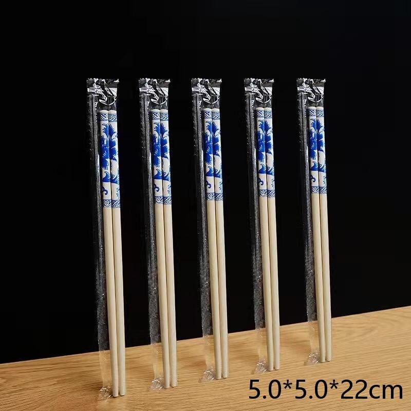 Di Ruien Disposable Blue and White Porcelain Chopsticks 5.0*5.0*22cm