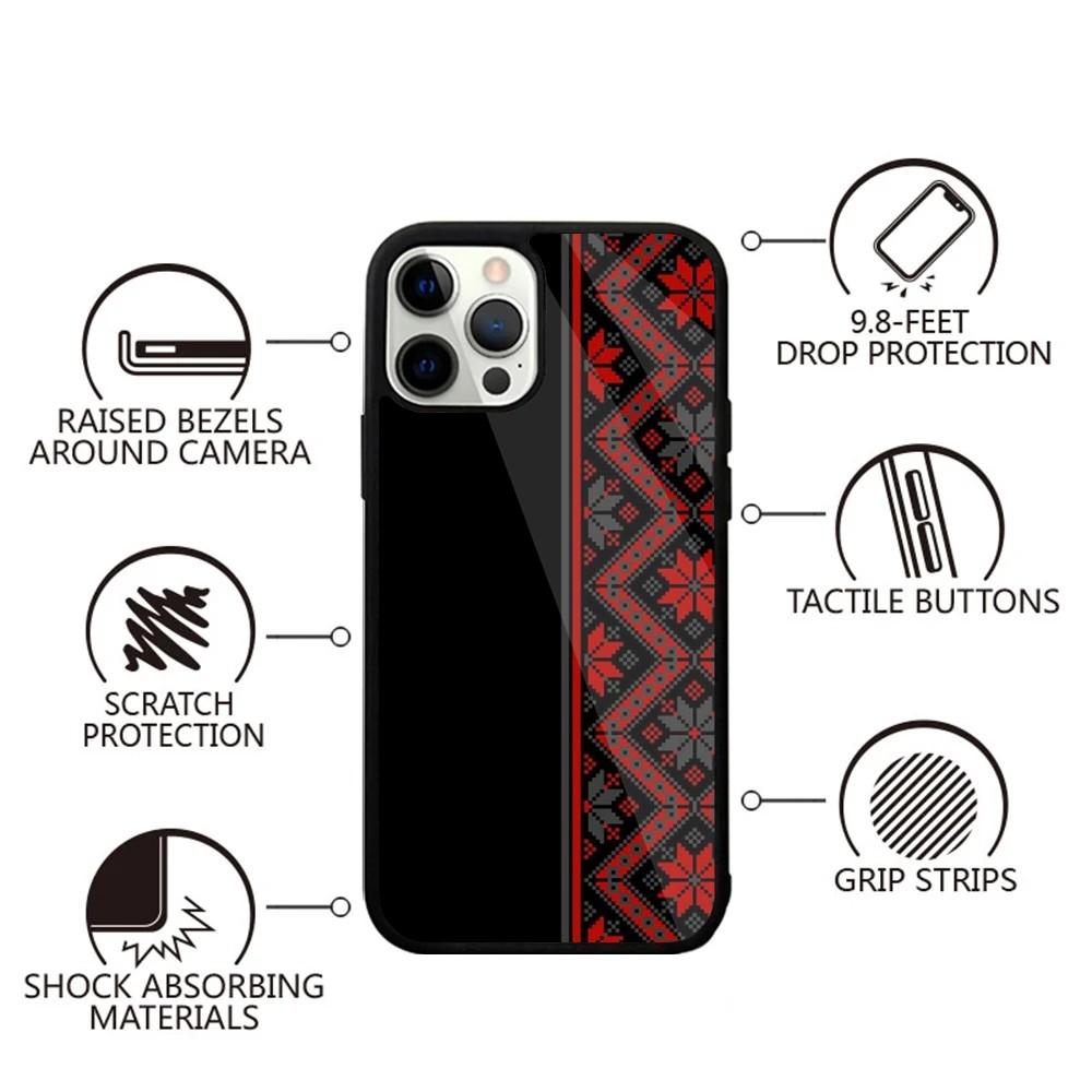 G-Ukraine Ornament pattern Phone Case For iPhone 16,15,14,13,12,11,Plus,Pro,Max,Mini Magsafe Magnetic Wireless Charging