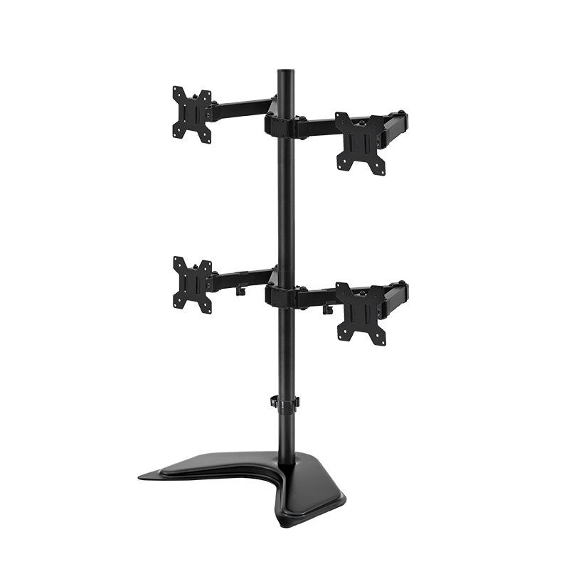 Soporte Universal para Doble Monitor para Pantallas de 13-32 pulgadas, Soporte Ajustable para Cuatro Pantallas
