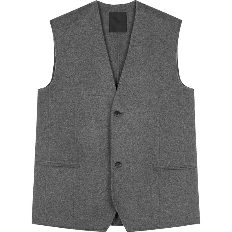 JNBY 2024 Winter Loose H-Shape Woolen Coat
