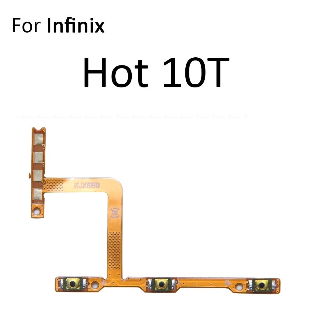 Power ON OFF Mute Switch Control Key Volume Button Flex Cable For infinix Hot 10 Play 10i 10s NFC 10T 11 2026 11s 12 Pro