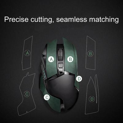1 Set Professional Sticker Sweat Resistant Mouse Anti-slip Ultra-thin Mouse Grip Tape