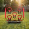 Football Passing Target Net Easy Setup Sports Equipment Long-Lasting