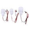 Night Market Battery Light Portable 12v Led Bombillas Chip For Fishing Camping 5w 9w 15w 20w 30w 40w Led Bulb With Wire Clip