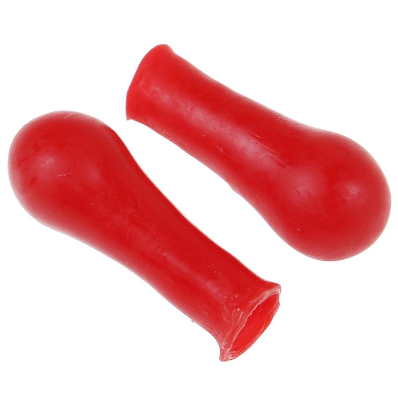 10 bucăți picurător roșu din cauciuc cap bec picurator inserție pipetă consumabile de laborator