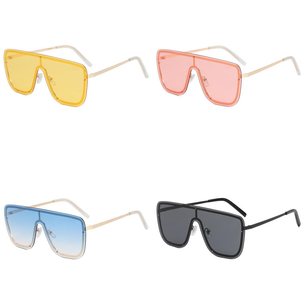 Retro Fashion Oversized Square Sunglasses For Women Men With Uv400 Protection For Outdoor Activities