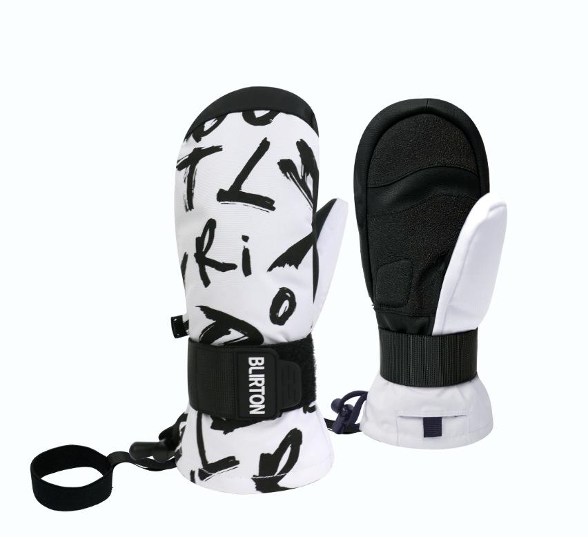 Children's Waterproof Ski Gloves with Velvet Lining – Warm, Wear-Resistant for Snow Play
