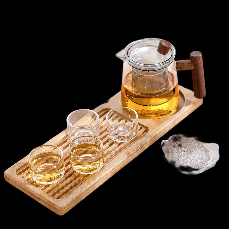 GUOZI Dongli Zen Chinese Glass Tea Set