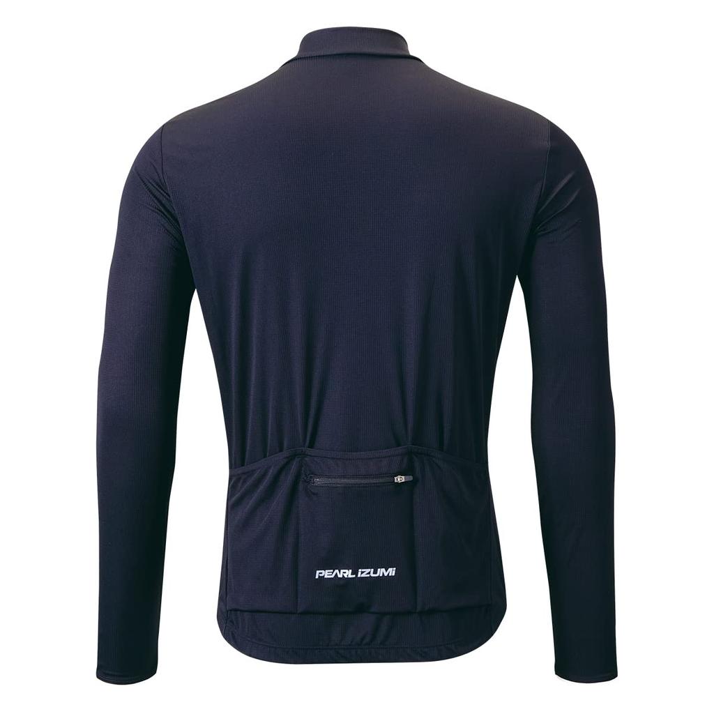 Pearl Izumi First Long Sleeve Size L 608-BL Jersey, Black,
