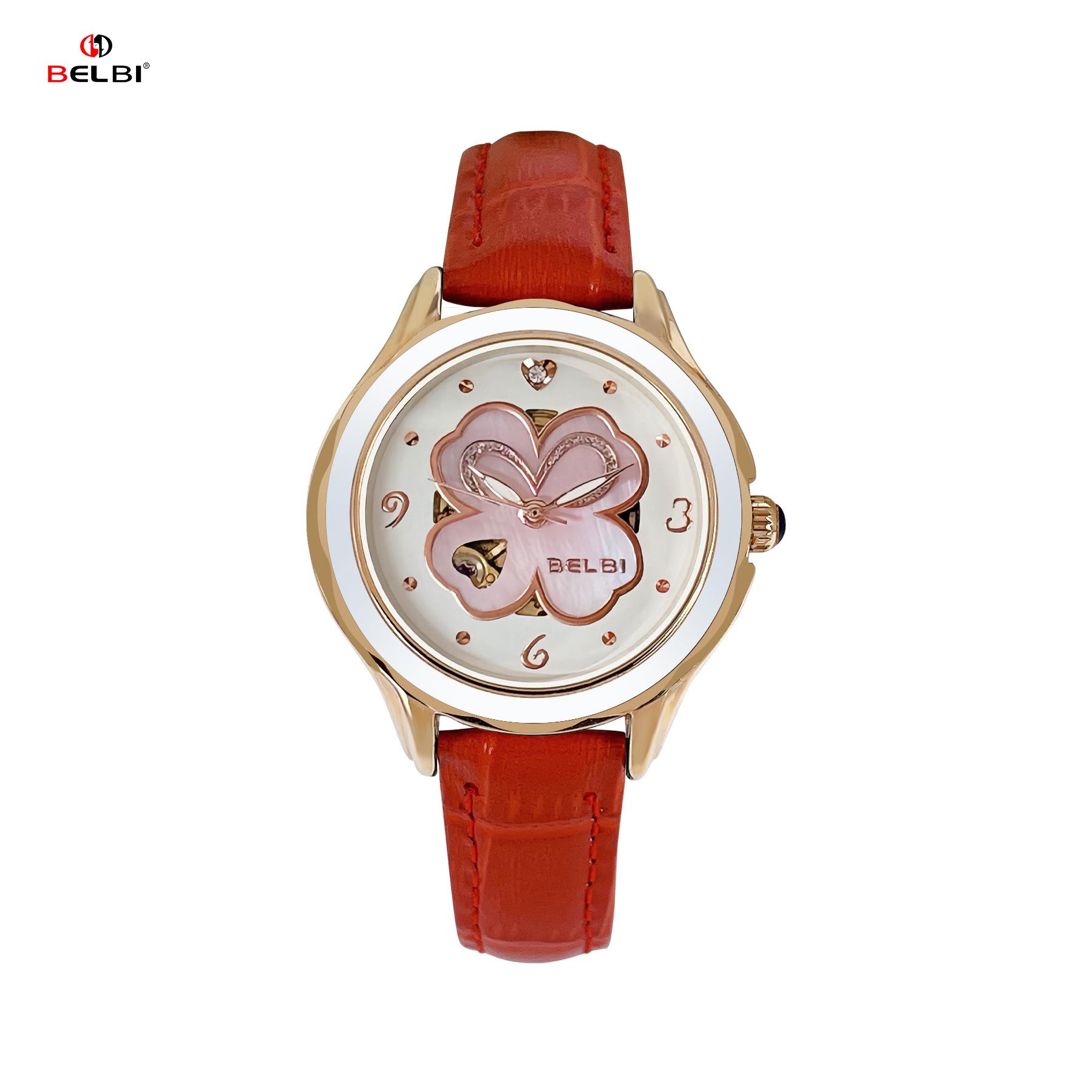 Ceramic Skeleton Mechanical Women s Watch