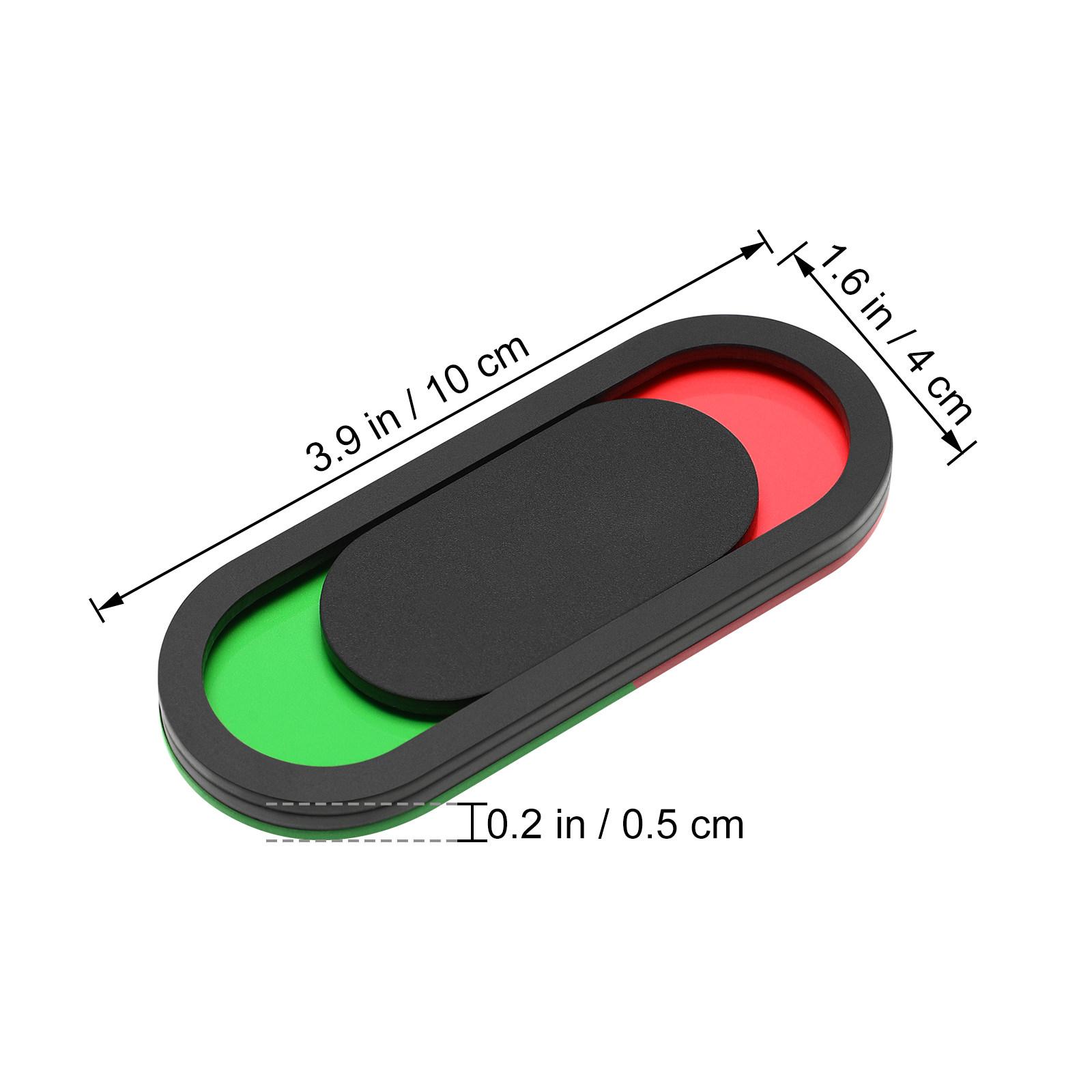 

Slide Door Privacy Sign Conference Room Status Indicator Small 10x4cm Privacy Slider Do Not Disturb Office Meeting Room Sign чорний