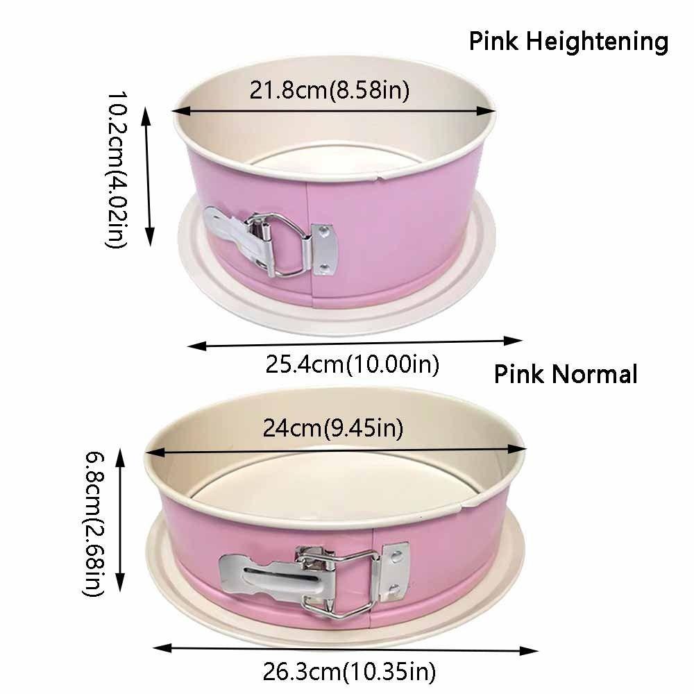 Non-Stick Springform Cake Pan Removable Bottom Cake Embryo Mold Set Round Cake Mould  Cake Making