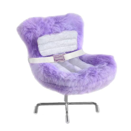 

Кукольное автокресло с ремнем безопасности, плюшевое кукольное кресло-диван, многофункциональный декор салона автомобиля, подарок для коллекционеров и энтузиастов