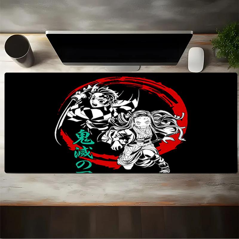 Powerful Demon Anime Mouse pad, Gaming Mouse Pad, keyboard pad, Desk Decor for computer notebook Fan Gift Birthday Gift