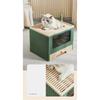 Drawer-type foldable cat litter box household semi-enclosed anti-odor cat toilet large cat poop basin potty pet supplies