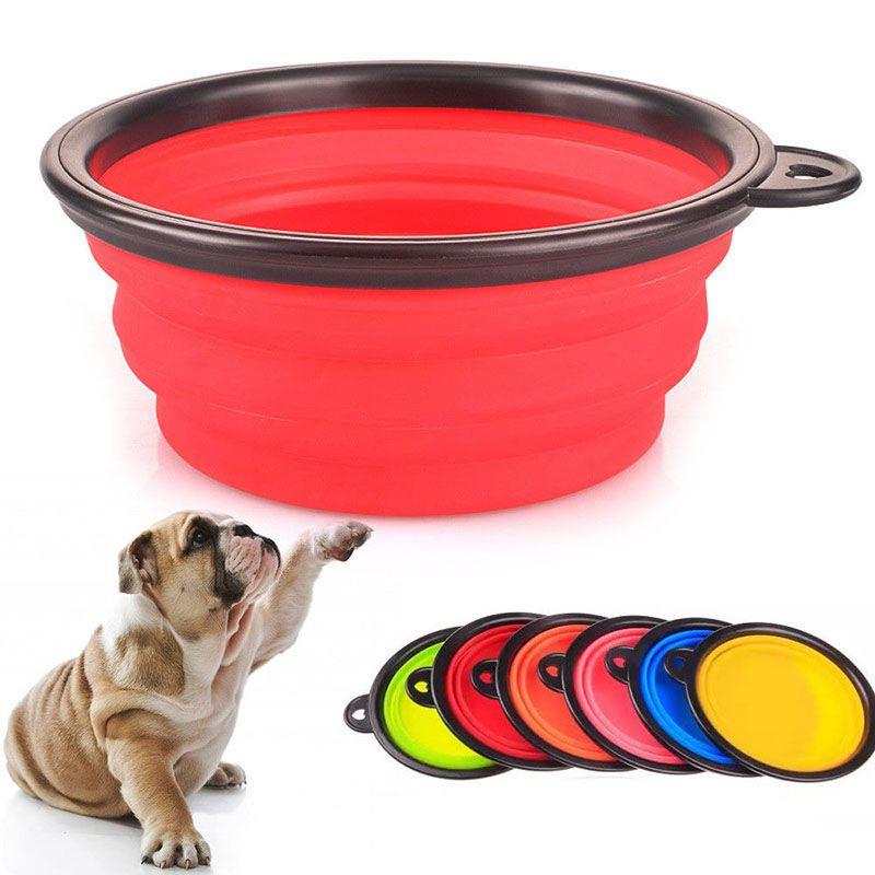 Compact 350ml Collapsible Dog Bowl For Convenient Feeding And Hydration On The Go
