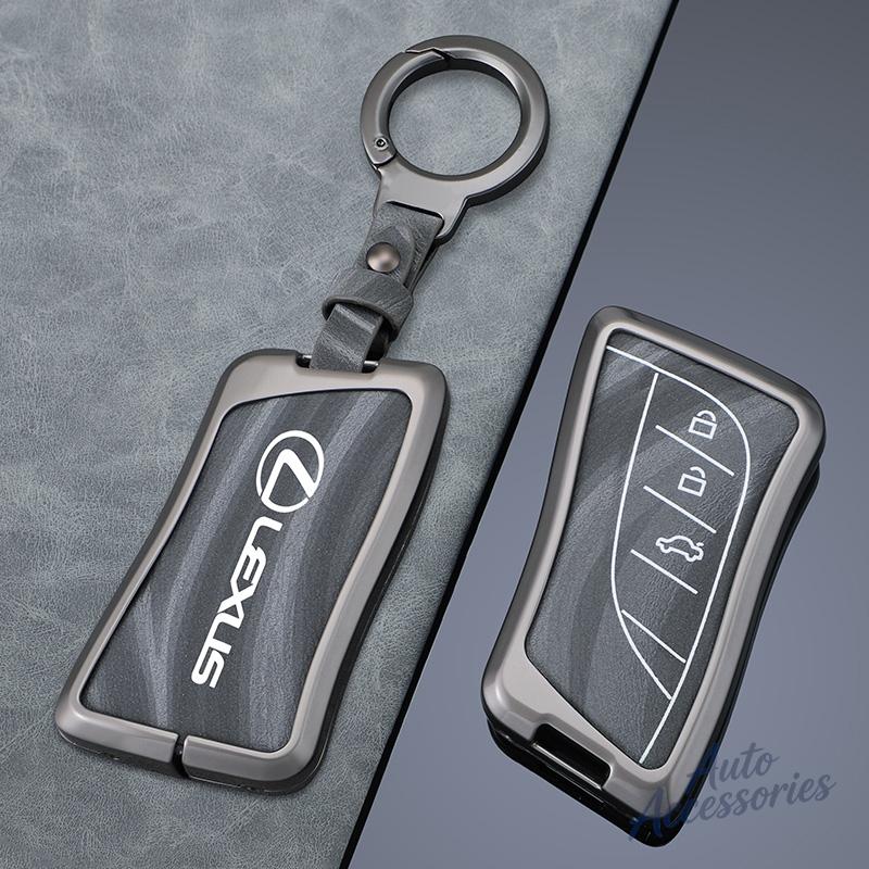 YOM1 3/4 Button Car Key Fob Case Cover Holder Shell For Lexus UX ES UX200 UX250h ES200 ES300h ES350 US200 US260h Protection Accessory