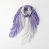 100% Cashmere Gradient Square Scarf - Elegant & Lightweight for Spring & Autumn