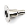Thru Hull Exhaust Skin Stainless Steel Marine Exhaust Port Fittings for RV Boat Diesel Parking