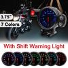 3.5Inch Diameter Car Tachometer RPM Gauge 0-11000 RPM with 7 Colors Backlight