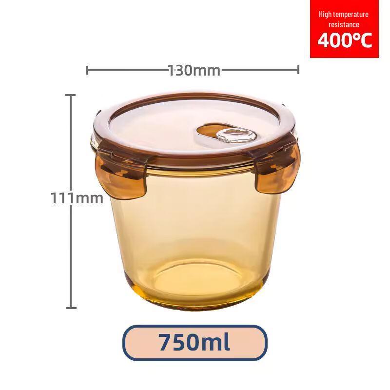 Стеклянный контейнер для еды EWIGER STERN, безопасный для микроволновой печи