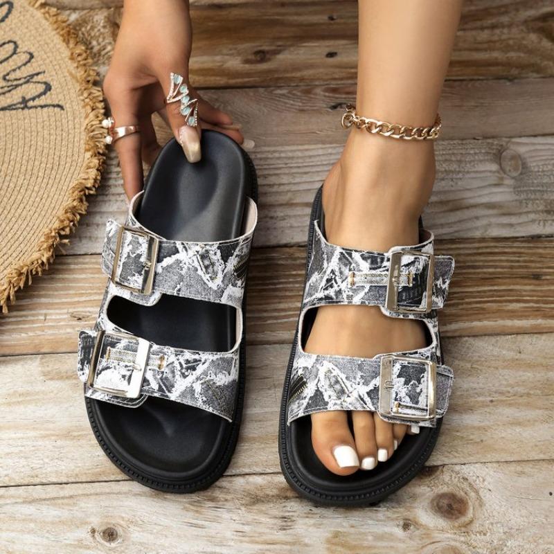 

Fashion Ladies Brand Design Comfort Beach Flip Flop Shoes Classic Buckle Strap Birken Slippers Woman Soft Cork Footbed Sandals 36 серый