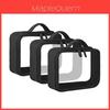 Cosmetic Bag Pvc Waterproof Travel Organizer With Sealed Closure For Toiletries And Makeup