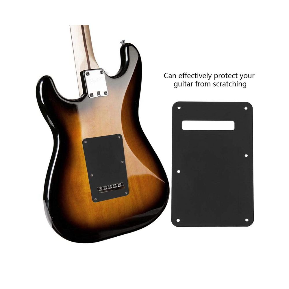 1Pcs Electric Guitar Back Plateguitar Pickguard Tremolo Spring Cavity Cover Back Plate Tremolo For St Style Electric Guitar