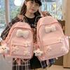 Children's Schoolbags Elementary School Students Girls Junior High School Students Solid Color Kindergarten Backpack