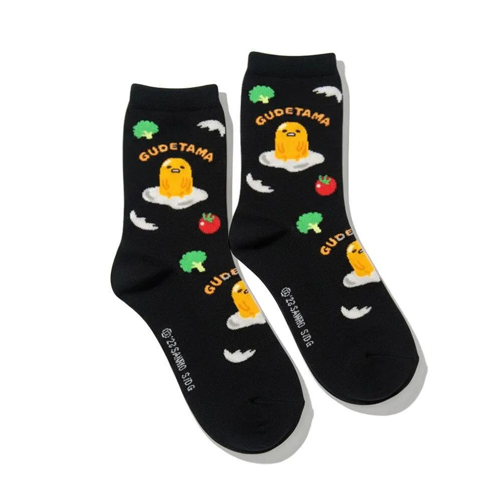 Domestic Authentic Sanrio Character Socks (Colored Gudetama) Fashion Socks Summer Women s Socks Ankle Socks