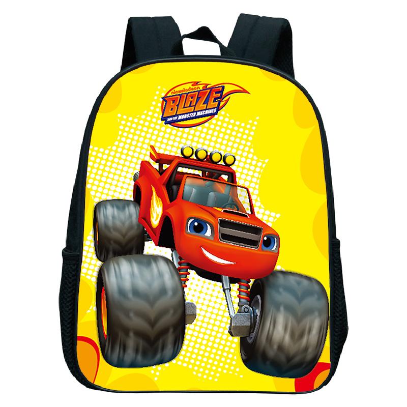 Blaze and the Monster Machines Backpack for Preschool Boys Girls Waterproof Children School Bags Kids Kindergarten Rucksack Gift