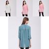 Stylish Chiffon Blouses For Women Loose Fit V-neck Shirts With Long Sleeves Perfect For Office And Casual Wear In Spring
