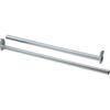 Versatile Adjustable Closet Rod 48 To 72 Inch Durable Steel Storage Solution Easy To Install Closet Organizer