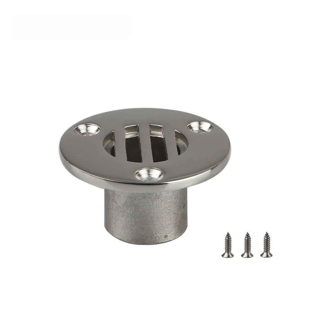 316 Stainless Steel Marine Deck Drain Scupper Water Outlet For Yacht Boat Hardware Floor Drainage Fitting