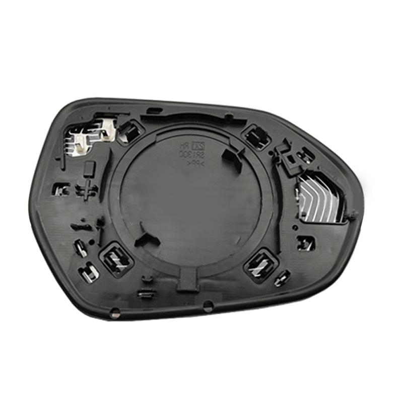 ABLZ-Car Rearview Mirror Reversing Lens With Heating Side Wide-Angle Mirror For Toyota CHR 2018-