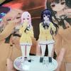 Anime YOU and ME and HER A Love Story Muko Aoi Cosplay Figure Stand Kawaii Acrylic Standing Plate Ornament Accessories Props