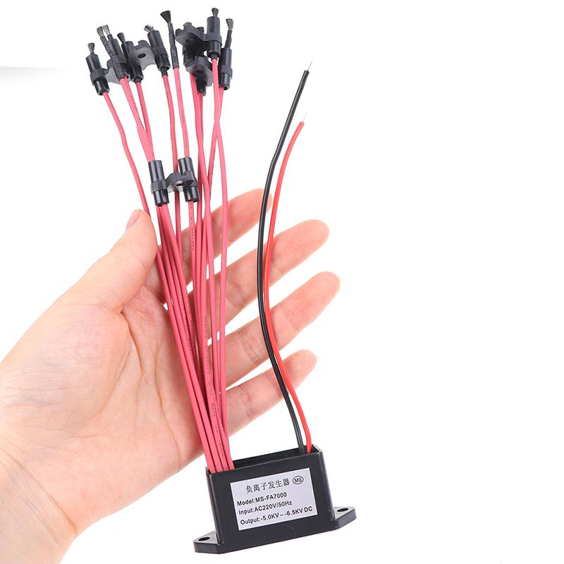 Generator de ozon Ionizator de aer 220V Modul generator de anioni negativi aeropurtat