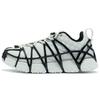 Li Ning Mix Ace Trendy nízké sportovní volnočasové boty Pánské tenisky Mrazivě bílá Černá ARYR013-5