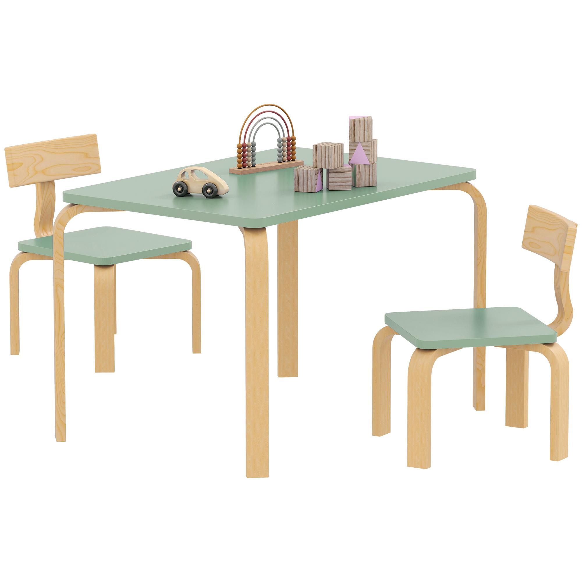 Children`s table with chairs, set of