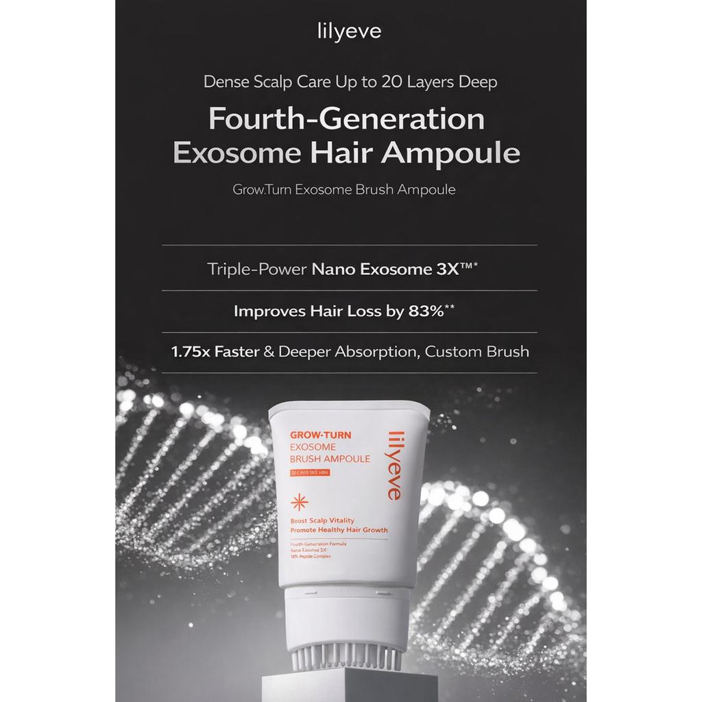 Lilyeve Growturn Exosomen Pinsel Ampulle 130ml