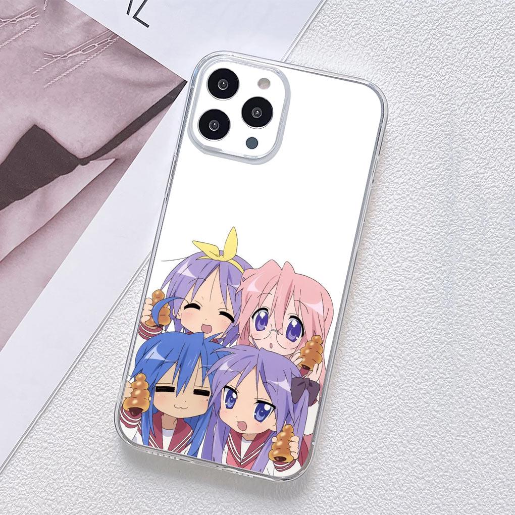 Lucky Star Izumi Konata girl Soft Cover for Samsung Galaxy A04 A14 A23 A34 A54 M23 M33 M52 M53 M30S M31 M51 M21 Phone Case