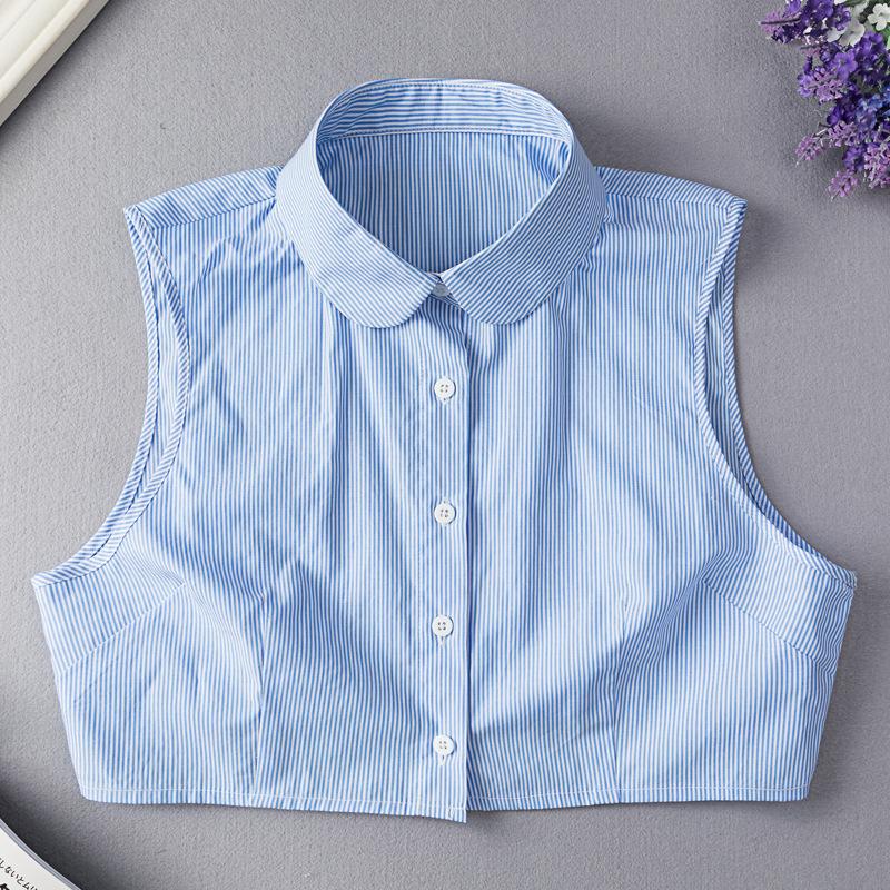 S-XXL Fake Collar for Mens and Women Shirt Detachable Collars Formal Suits Large Size False Collar Half Shirt Accessories