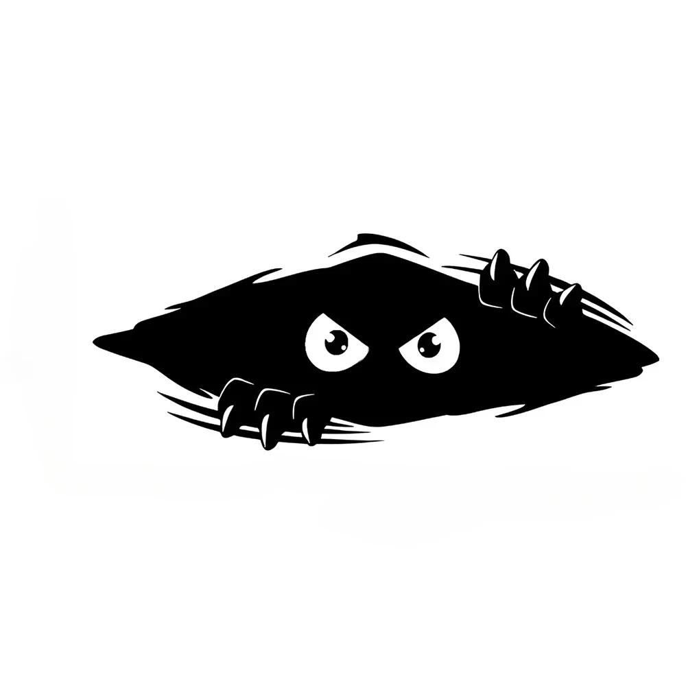 Interesting Peep Monster Car Stickers, Vinyl Film, Decorations, Automatic Style