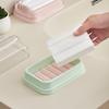 Drain Soap Box Double-layer Covered Student Dormitory Toilet Bathroom Soap Box Station Soap Box Household