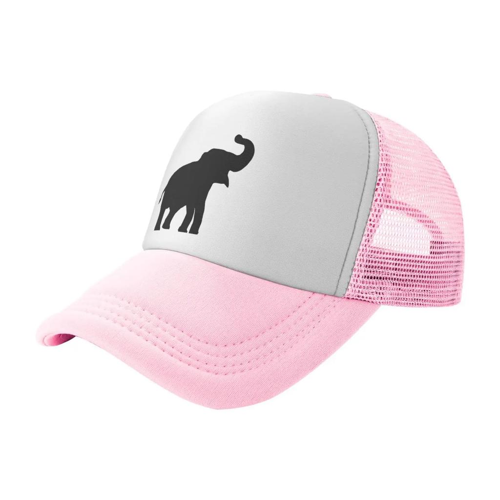 Elephant Hat Animal Mesh Cap for Men Women Adjustable Trucker Hats Baseball
