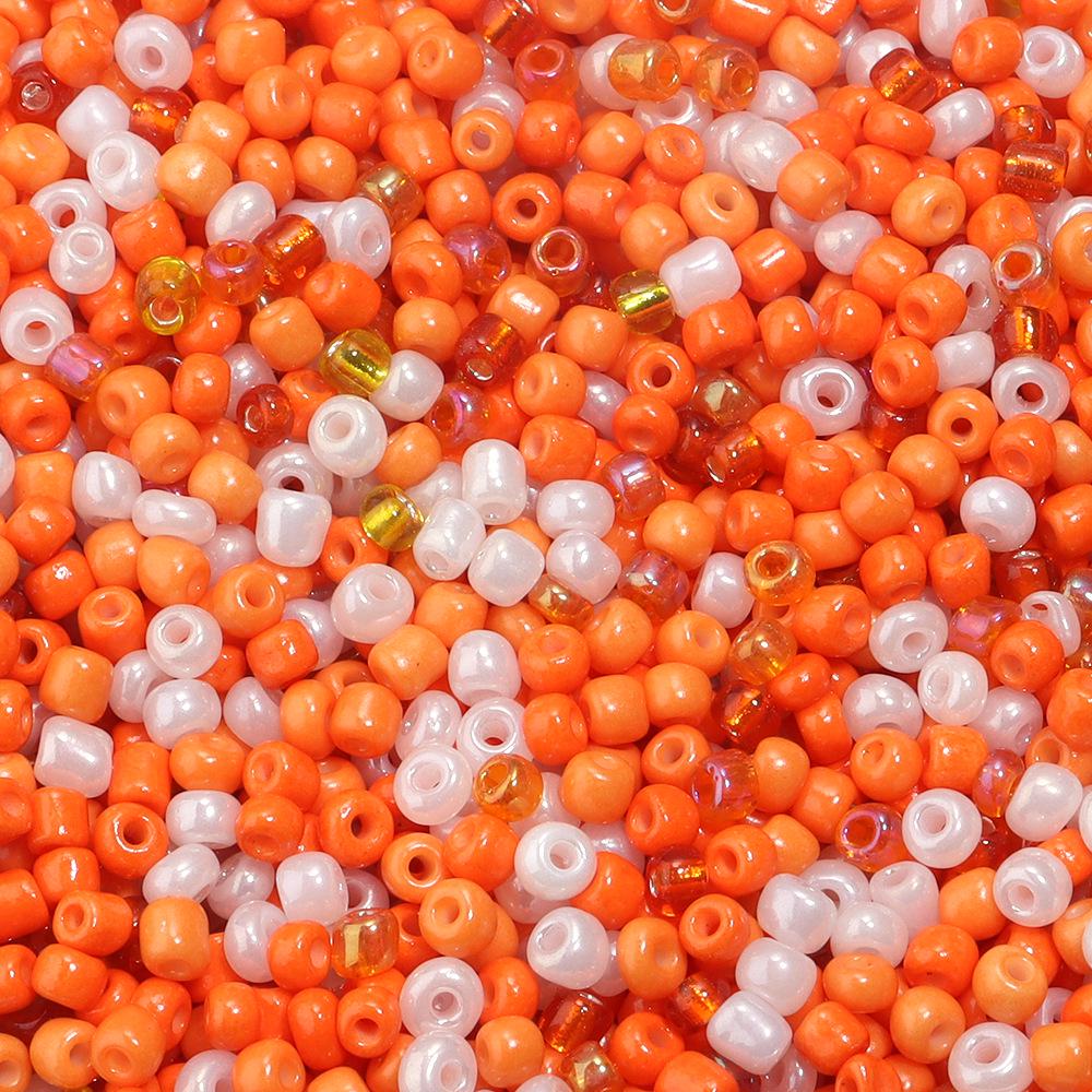 4mm Skleněné rýžové korálky smíšených barev pro DIY šperky náušnice