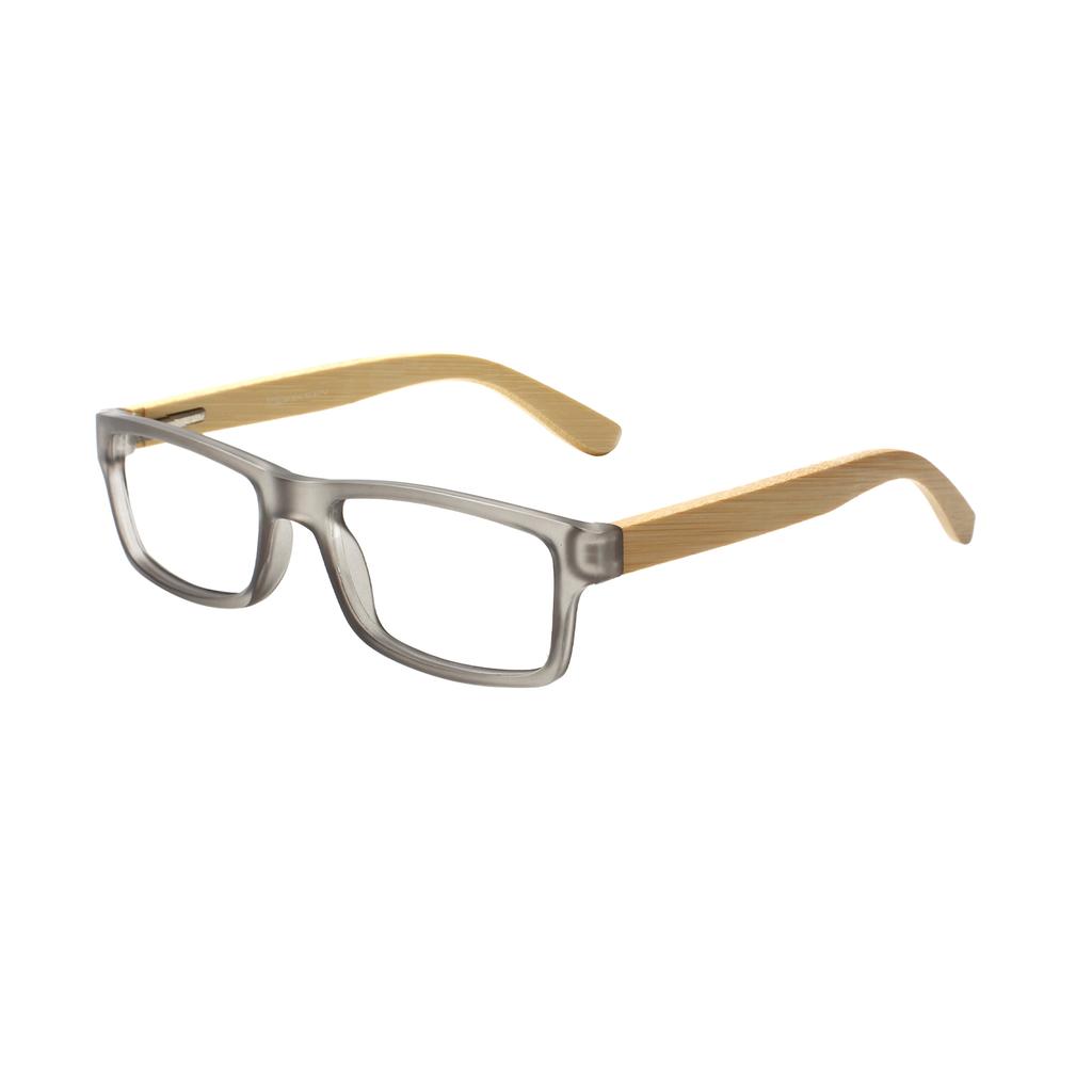 TUREZING Reading Glasses for Women Men Rectangular Woodgrain Frame Metal Hinge High Quality HD Prescription Glasses