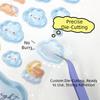 DIY Crystal 3D Stacking Stickers Cartoon 3D Puffy Stickers Fun 3D Embossed Stickers  Kids Gift