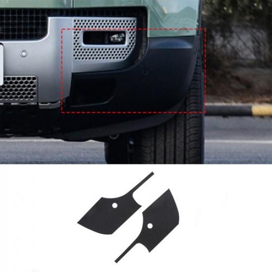 2PCS Car Head Front Wrap Corner Sticker Trim For Land Rover Defender 130 -23